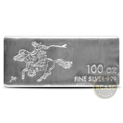 Oz Silvertowne Pony Silver Bar New L Bgasc