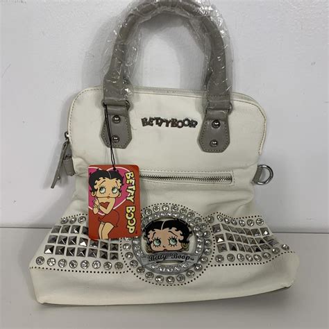 Y2k Betty Boop Print All Around Metallic And Gems Depop