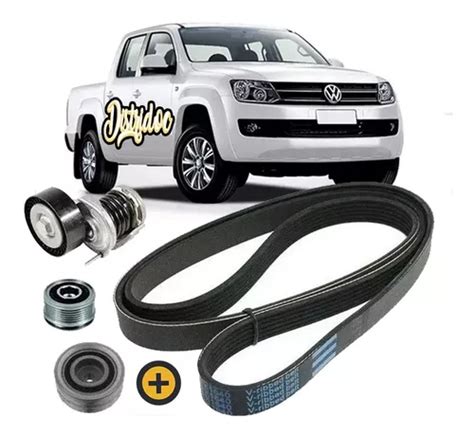 Kit Poly V Alternador Skf Correa Gates Vw Amarok Tdi