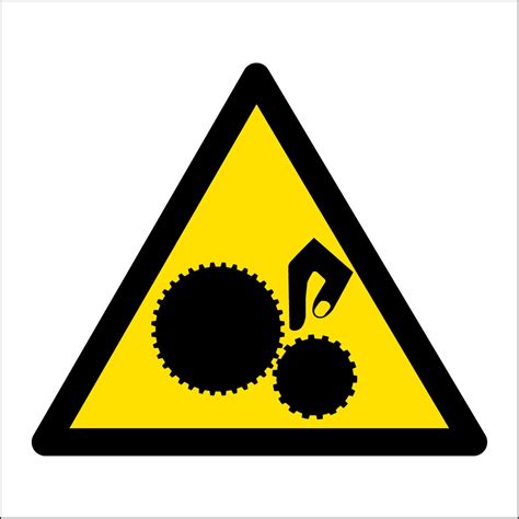 Unguarded Parts Labels From Key Signs Uk