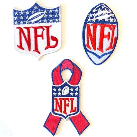 NFL Football: Nfl Team Logo Iron On Patches