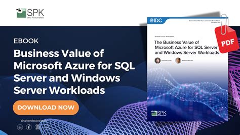 Business Value Of Microsoft Azure For Sql Server And Windows Server