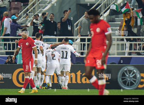 Doha Qatar January Australia Vs Uzbekistangroup B Afc