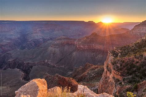 "Sunrise At Grand Canyon's Yavapai Point" by Stocksy Contributor ...