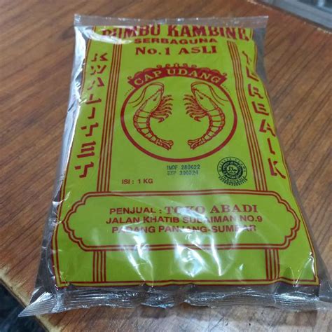 Jual Bumbu Kambing Serbaguna No Asli Cap Udang Kg Shopee Indonesia