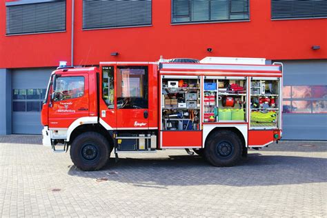 Feuerwehr Aschaffenburg Mercedes Benz Atego LF10 Kats Florian