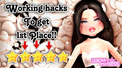 HACKS TO HELP GET 1ST PLACE VIP GIVEAWAY DTI Roblox Hacks Dress To