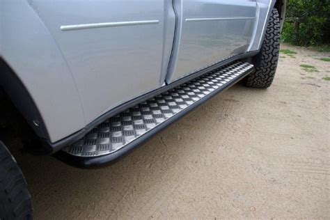 Bushskinz Mitsubishi Pajero Lwb Np To Nx Steel Side Steps Sliders