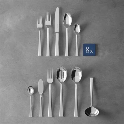 Mileageplus Merchandise Awards Villeroy And Boch Victor 46pc Flatware Set