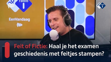 Feit Of Fictie Is Feitjes Stampen Bij Examen Geschiedenis Niet Meer