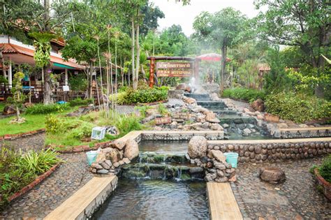 Thaweesin Hot Spring Stock Image Image Of Outside Forest