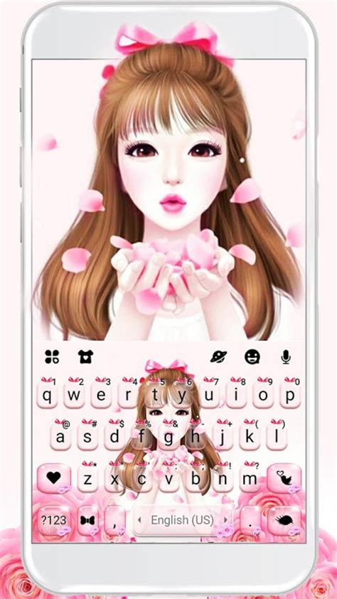 Pedal Pink Girl Keyboard Theme Apk For Android Download