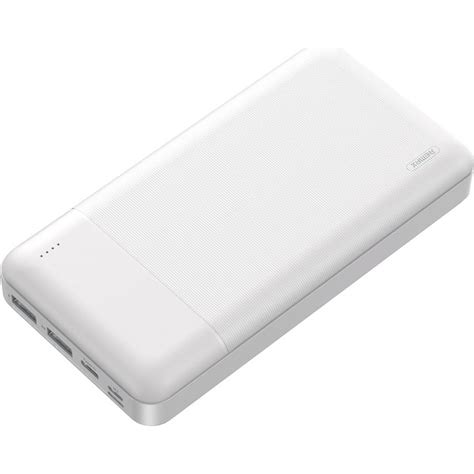 Remax RPP 167 Power Bank 30000mAh με 2 Θύρες USB A Λευκό