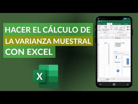 C Mo Hacer El C Lculo De La Varianza Muestral Con Excel En M Vil