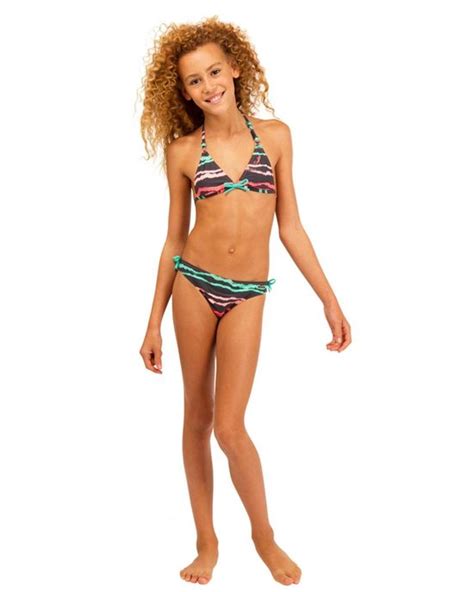 Protest GLENDA JR Triangle Bikini Antraciet 128 Bol