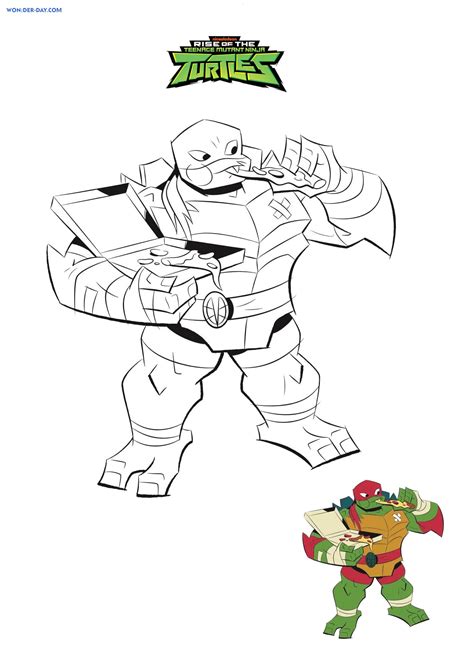 Coloriages Tortues Ninja Coloriages gratuit à imprimer