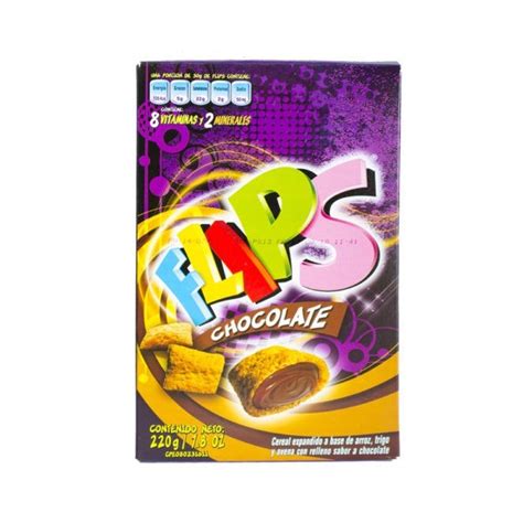 Flips Chocolate 220 Gr Mercado Sur Chile