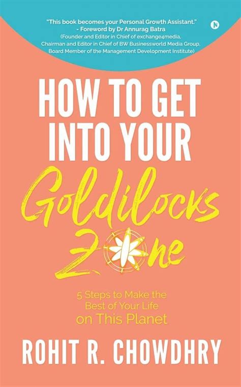 Book Review How To Get Into Your Goldilocks Zone By Bob Cliffhanger Short Sweet Valuable