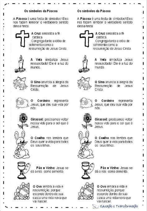 Símbolos Da Páscoa Para Imprimir Símbolos Da Páscoa Verdadeiro Significado Da Pascoa