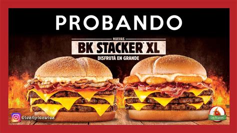 BK STACKER XL Rodeo Y Onion De Burger King YouTube