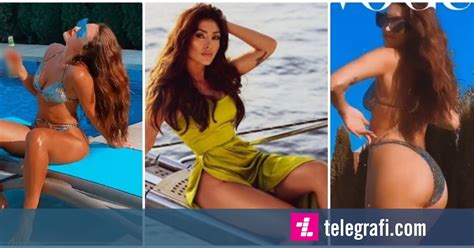 Nora Istrefi thekson linjat e bujshme trupore në disa poza me bikini Telegrafi Telegrafi
