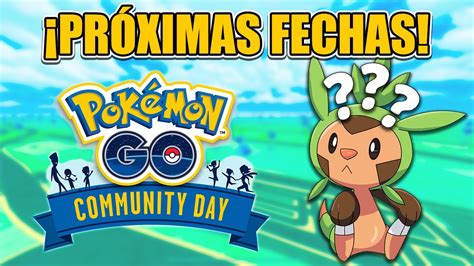 ANUNCIADOS los 3 PRÓXIMOS COMMUNITY DAYS de la NUEVA TEMPORADA de