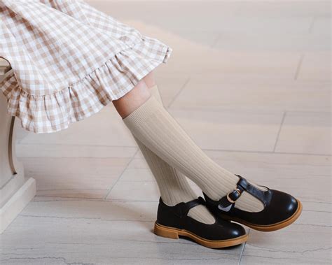 Final Sale Girl Knee High Socks Kids High Socks Girl Etsy