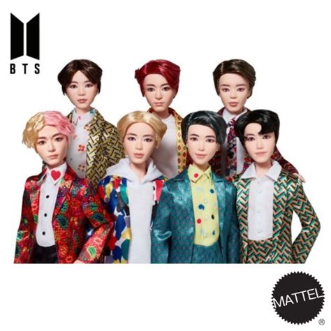 Mattel Kpop Star Bts Prestige Fashion Doll Jimin Rm Jin V Suga J Hope