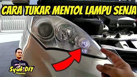 Cara Tukar Mentol Lampu Senja Mentol T Youtube