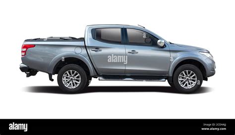 Psd Mitsubishi Pickup Truck Branding Mockups