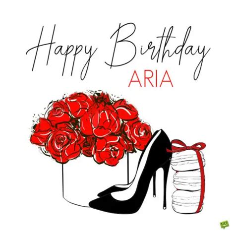 Happy Birthday Aria Wishes Images And Memes For Her