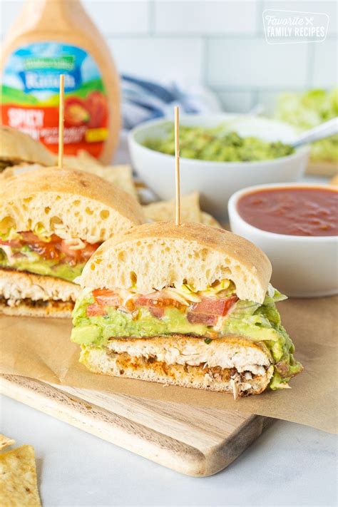 Chicken Torta Sandwich Recipe