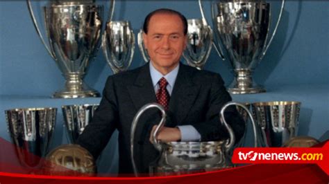 Mantan Presiden Ac Milan Silvio Berlusconi Tutup Usia Akibat Infeksi