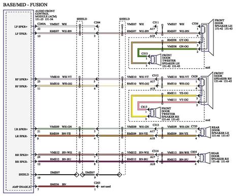 Radio Wiring Diagram For 09 Ford Fusion