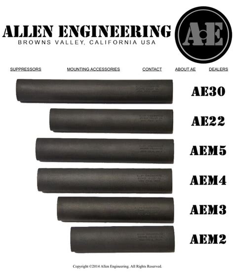 Allen Engineering And The Silencer For The Mk12