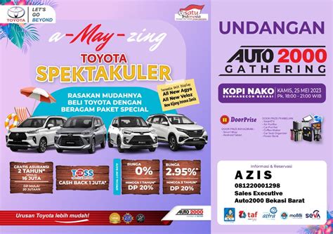 Promo And Event Spesial Toyota Auto2000 Dealer Toyota Bekasi