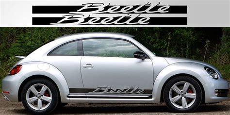 Volkswagen Beetle Script Side Decals – Stripe Garage