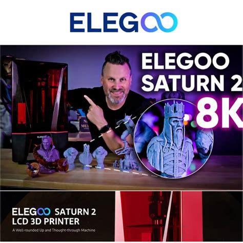 Elegoo Saturn K Resin D Printer