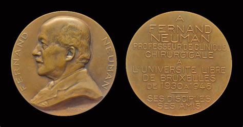 Belgium Bonnetain Armand Medaille Fernand Neuman Tokens Medals