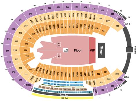 Los Angeles Memorial Coliseum Concert Seating Chart