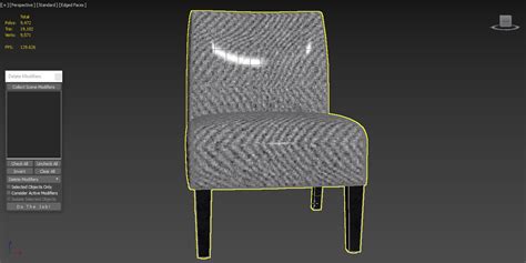 Christopher Knight Home Kassi Fabric Accent Chair 3D Model By 3dxin