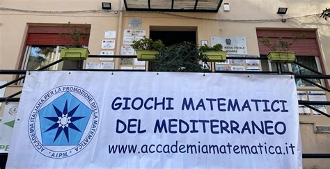 Finale DArea Della XIV Edizione Dei Giochi Matematici Del Mediterraneo