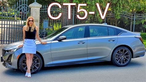 New Cadillac Ct5 V Review Impressive Car Youtube