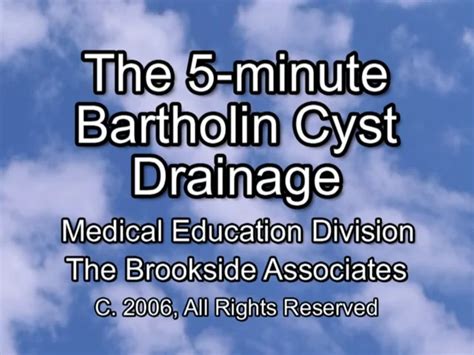 bartholin abscess burst