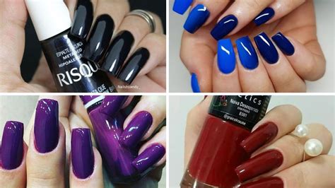 Tend Ncias Em Unhas Para O Inverno Unhas Decoradas