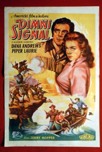 Smoke Signal Western Piper Laurie Dana Andrews Rae Exyu Movie