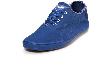 Puma Tekkies Ska Footbed Oc Sneakers in Blue for Men | Lyst