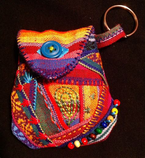 Keychain Pouch Etsy Hippie Bags Sewing Patterns