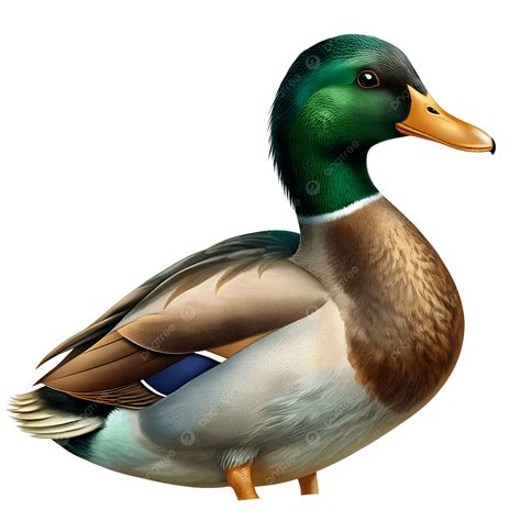 mallard duck clipart illustration wildlife bird nature animal feathers