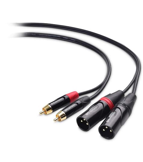 Amazon Cable Matters Dual RCA To XLR Unbalanced Interconnect Cable